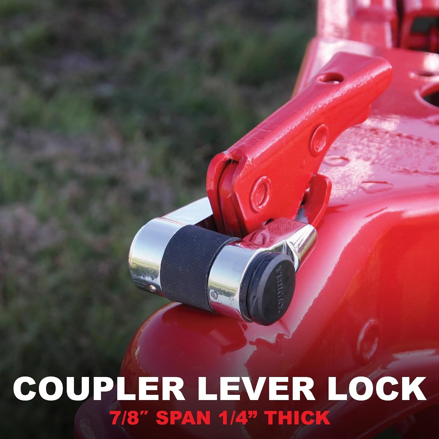 Trimax TMC10 Trailer Coupler Lock – Heavy-Duty Trailer Hitch Security Lock with Keyed Access - Image 3