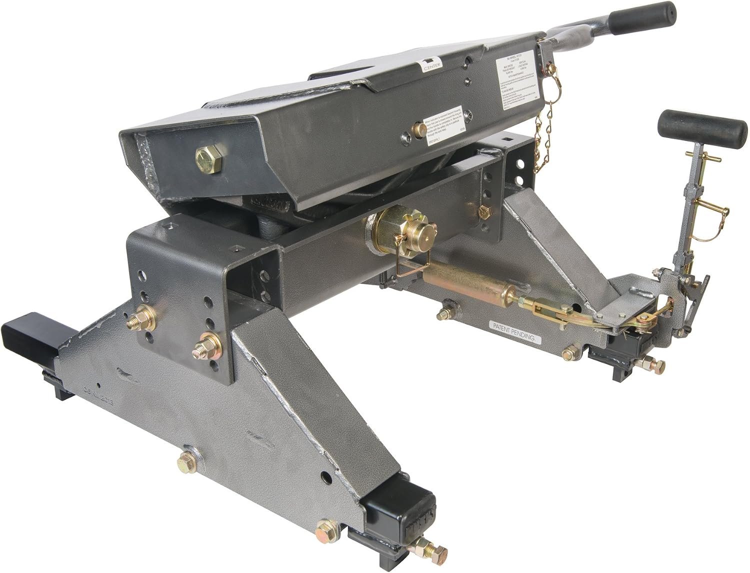 Husky Towing 31667KIT 16K Fifth Wheel Hitch with Glider Kit – 16000 lb GTW Capacity, Sliding Short Bed Configuration - Image 3