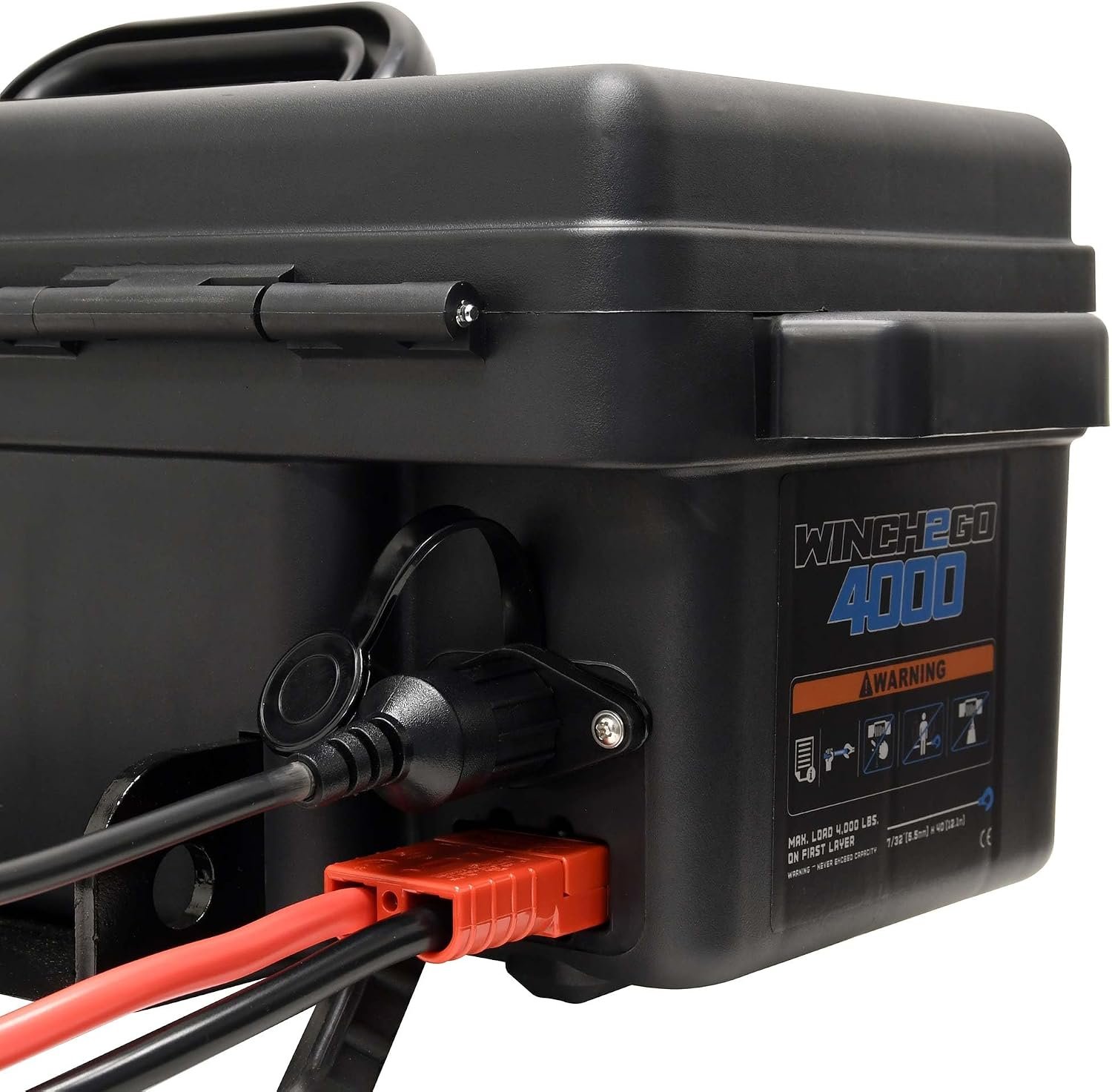 Superwinch 1140222 Winch2Go Portable Electric Winch Kit – 4,000 lb Pull Capacity, 12V Motor, 40 ft Steel Wire Rope - Image 7