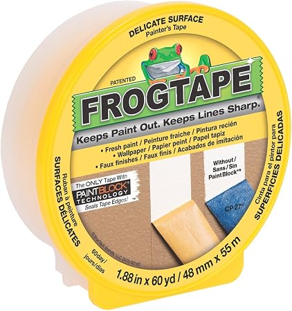 Shurtape CF 160 Yellow Cloth Tape – 48mm x 55m Industrial Marking and General-Purpose Tape