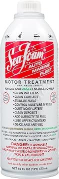 Sea Foam SF16 Motor Treatment – 16oz Fuel System Cleaner and Fuel Stabilizer for Gasoline and Diesel Engines