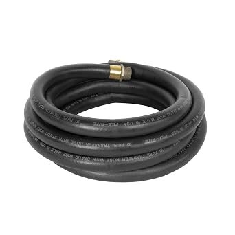 Fill-Rite FRH10020 Fuel Transfer Hose – 1in x 20ft Retail Dispensing Hose for Gasoline, Diesel, and Kerosene Systems