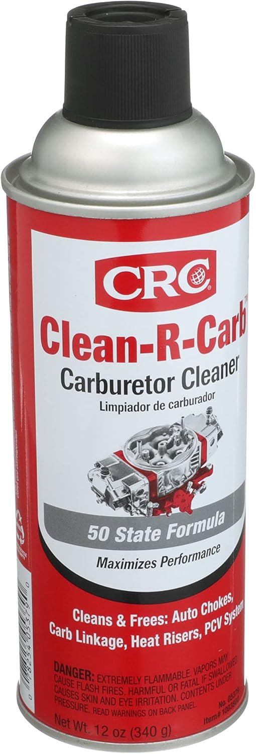 CRC Clean-R-Carb 5379 Carburetor Cleaner – Low VOC Formula for Carburetors, Chokes, and Throttle Bodies - Image 3