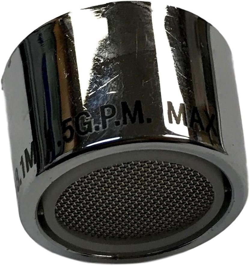 Empire Brass CRD-SPTAER-CP Spout Aerator Kit – Chrome-Plated Brass Faucet Aerator for Kitchen & Lavatory Faucets – 5 x 1 x 1 in - Image 2