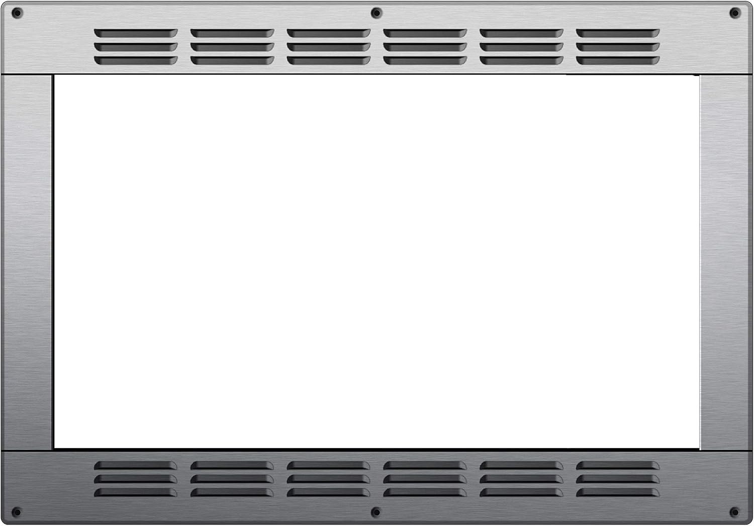 Contoure RV-TRIM8S Microwave Trim Kit – 24in x 17in Stainless Steel Frame for RV-190S-CON Built-In Microwave Installation - Image 2