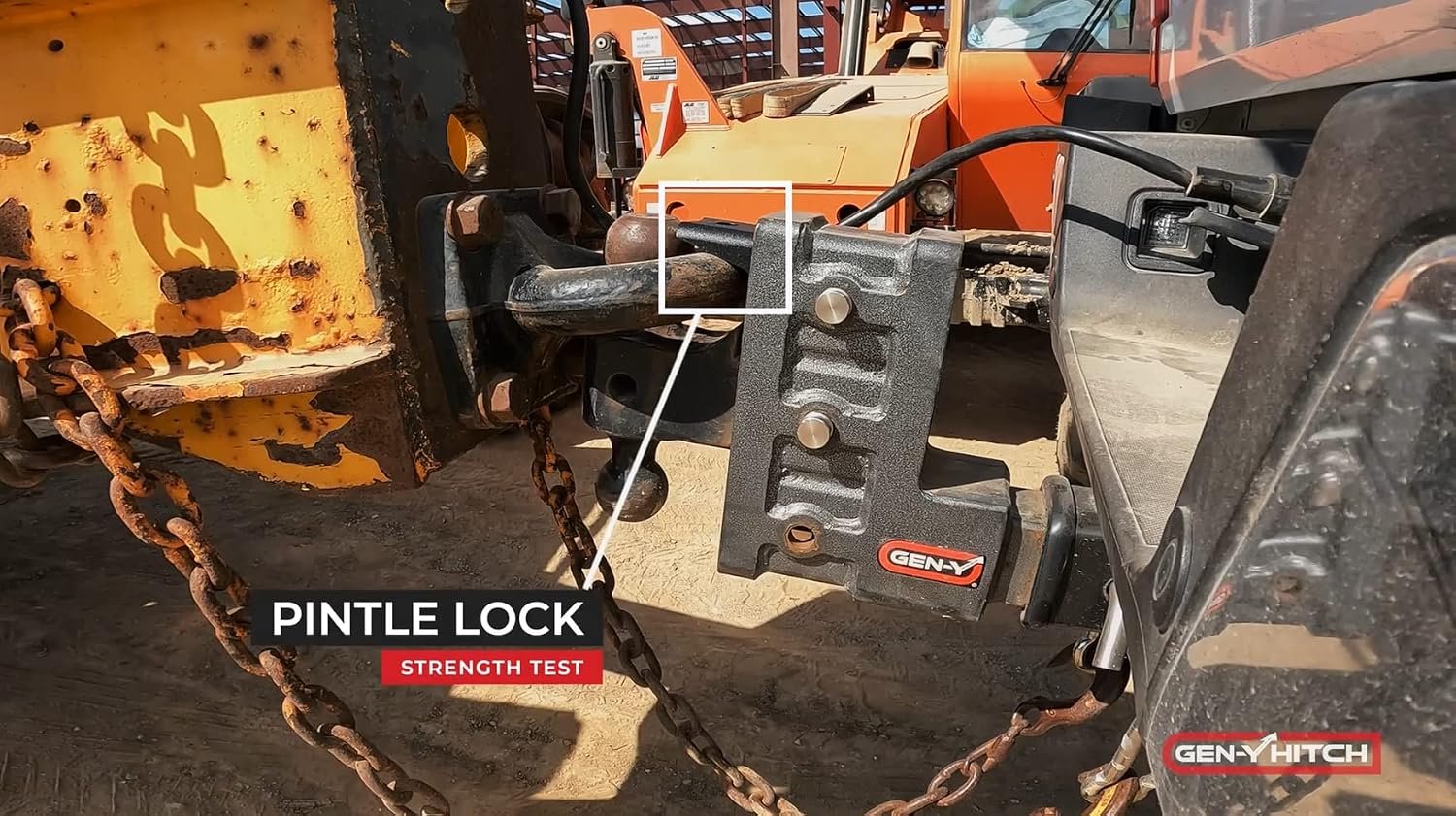 Gen-Y Hitch GH032 Pintle Lock Hitch – 2in Shank Adjustable Mount for 10K-16K Trailer Towing Applications - Image 3