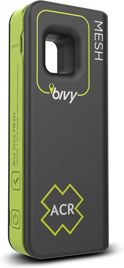 ACR Electronics 4620 Bivy Mesh with LoRa – Off-Grid Satellite-Free Emergency Communication Device with GPS Tracking