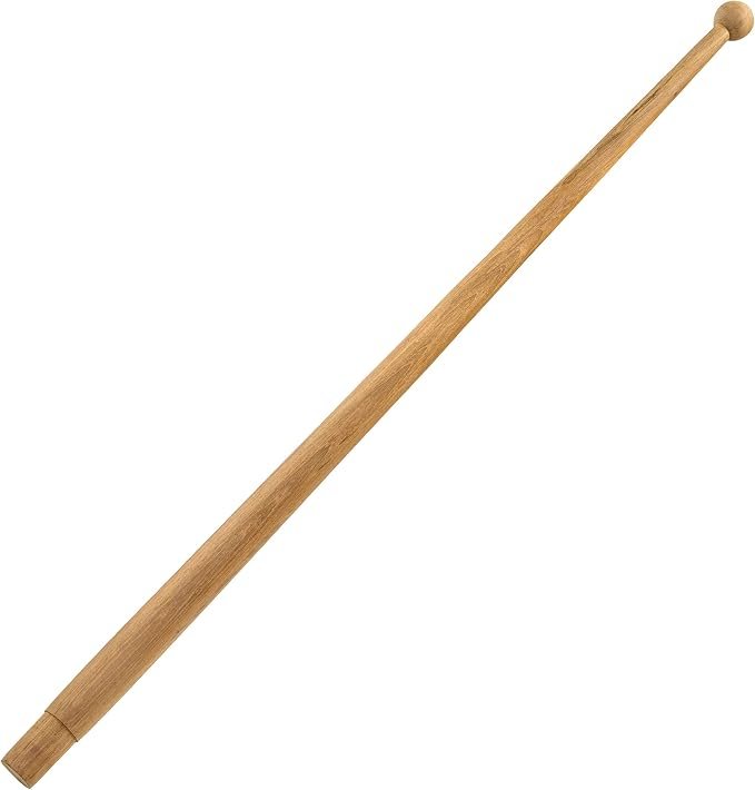 Whitecap 60756 Teak Ensign Staff – 48in Marine Flag Pole with Traditional Teak Construction and Varnished Finish