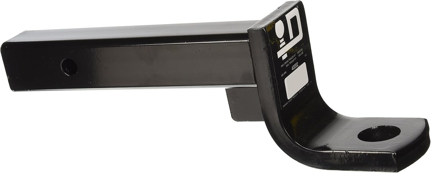 Draw-Tite 40202 Ball Mount – 2in Drop, 3/4in Rise, 5000 lb GTW Capacity, Steel Construction for 2in Receiver Hitches