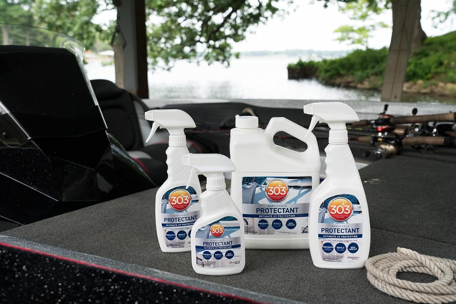 303 Products 30370 Marine Aerospace Protectant – 128 oz UV Protectant for Vinyl, Fiberglass and Boat Surfaces - Image 7