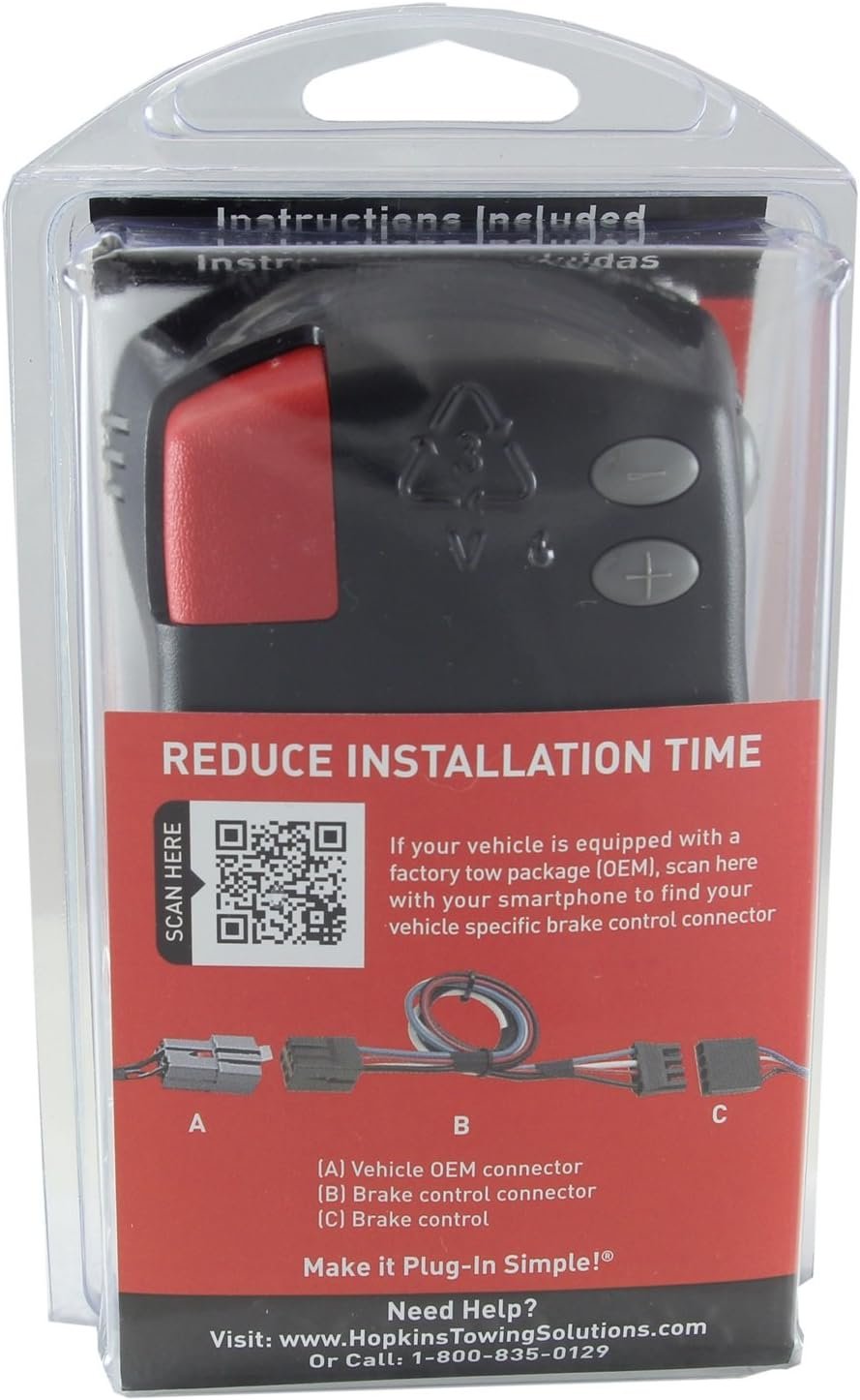 Hopkins 47294 Brake Controller – Electronic Trailer Brake Management System – Adjustable Towing Control - Image 10