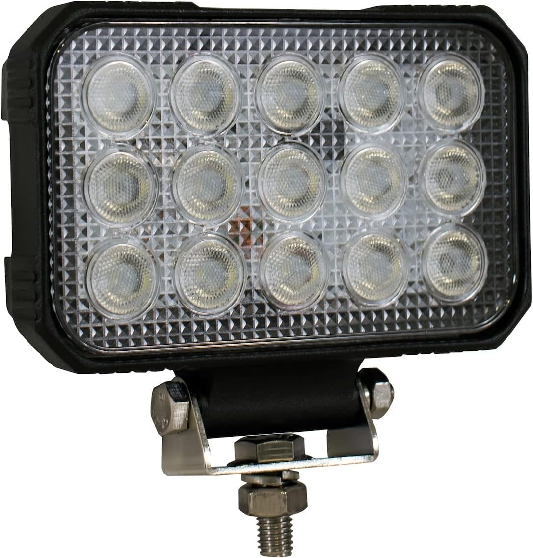 Buyers Products 1492190 LED Flood Light – 15 LEDs, 12-24V DC, Clear Lens Work Light for Fleet Vehicles - Image 2