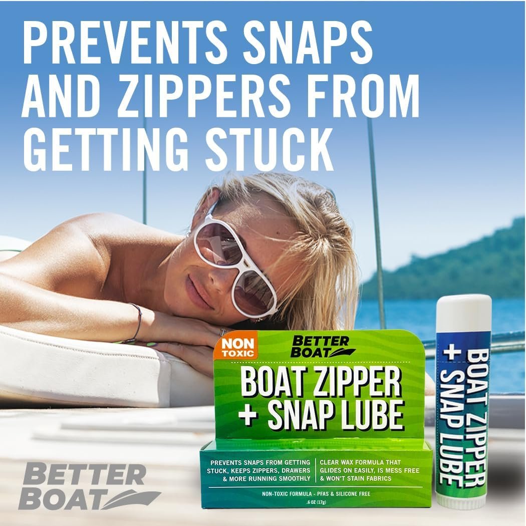 Sudbury 435 Zipper Wax – Marine Zipper Lubricant Stick for Canvas, Enclosures and Outdoor Gear - Image 6