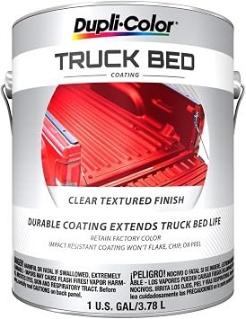 VHT CTBG100 Clear Truck Bed Coating Gallon – Transparent Protective Bed Liner for Preserving Factory Truck Bed Finish