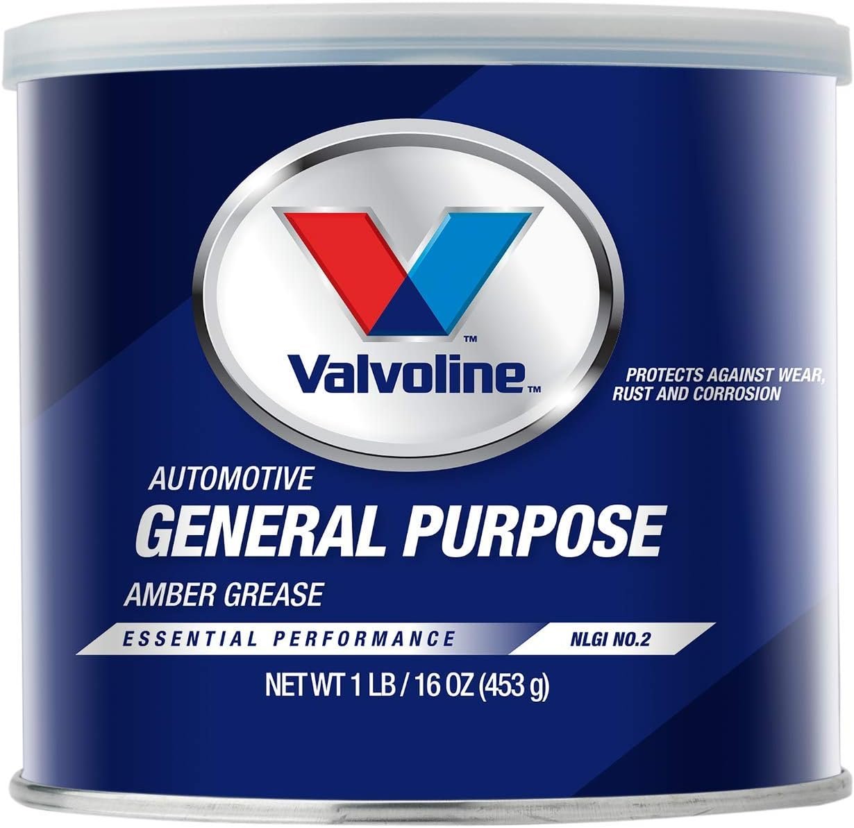 Valvoline 608 Wheel Bearing Grease – 1 lb Can High-Temperature Lubricant for Automotive Bearings and Trailer Hubs