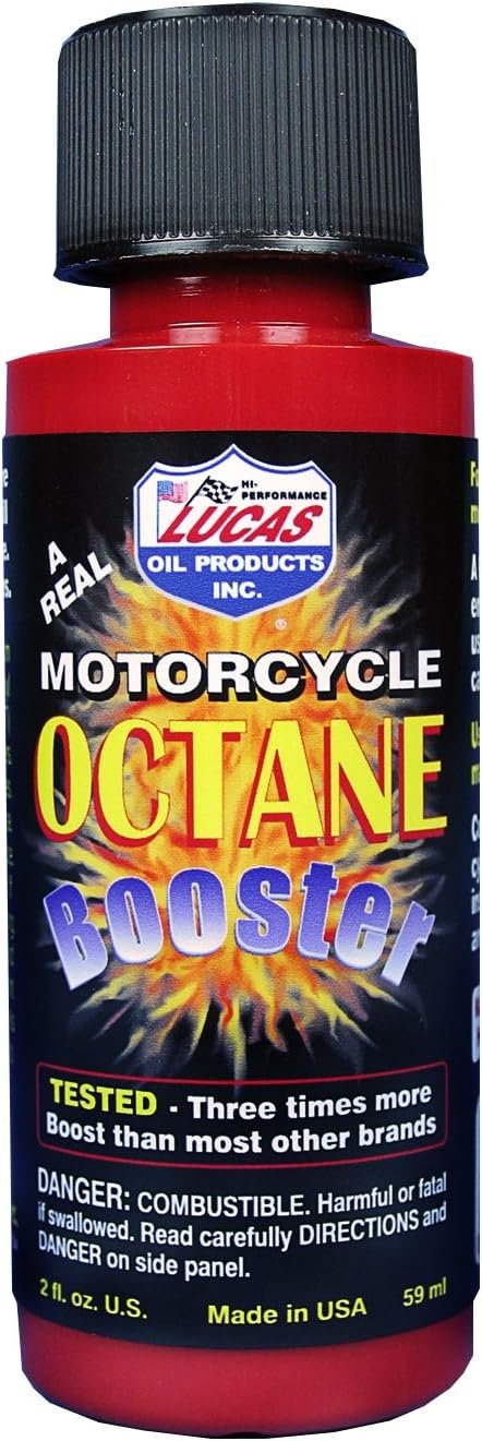Lucas Oil 10725 Octane Booster – Fuel Treatment for Increased Octane Performance and Knock Resistance
