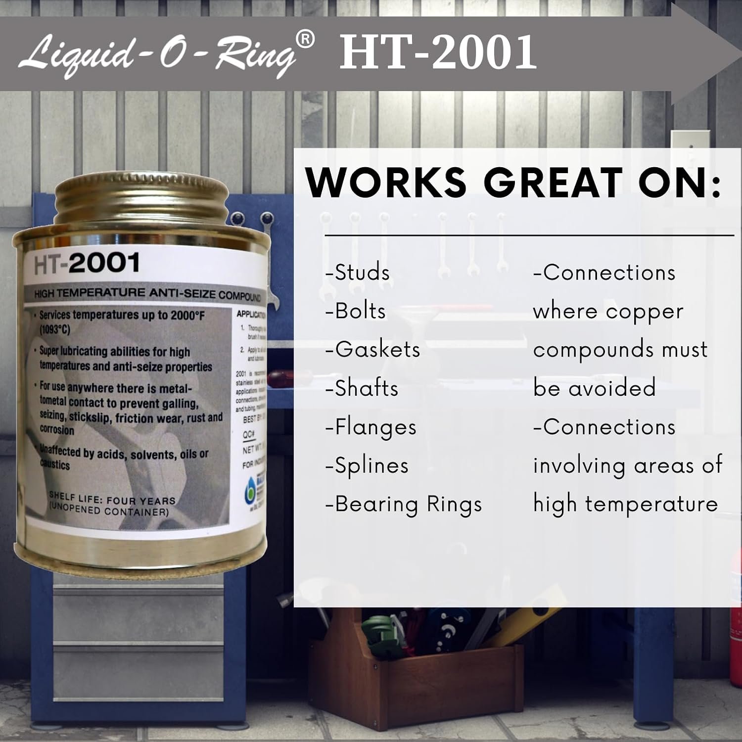 Liqui Moly 2012 LM 508 Anti-Seize Compound – High-Temperature Assembly Paste for Threaded Fasteners and Metal Components - Image 3