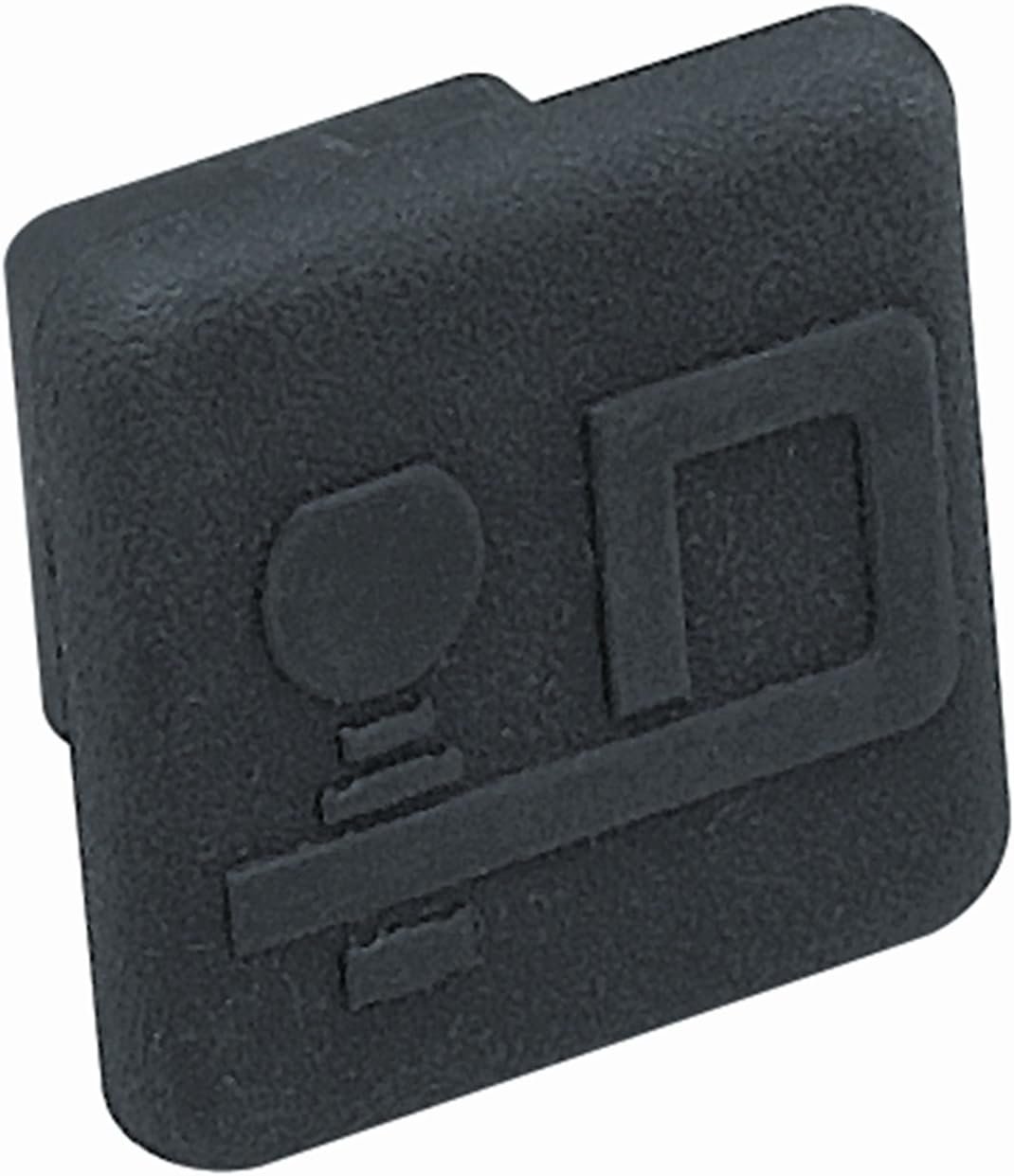 Draw-Tite 2211 Receiver Plug – Black 1 in x 1 in Hitch Tube Cover for Utility and Light-Duty Receivers - Image 2