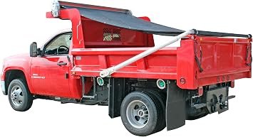 Buyers Products 5544000 12V Aluminum Tarp Kit – 4 Spring Electric Tarp System with 600W Motor and 90:1 Gearbox