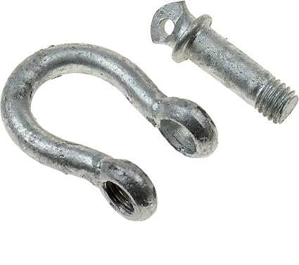 T-H Marine EHA55032DP Galvanized Anchor Shackle – 5/16in Marine Connector – Corrosion-Resistant Mooring Hardware