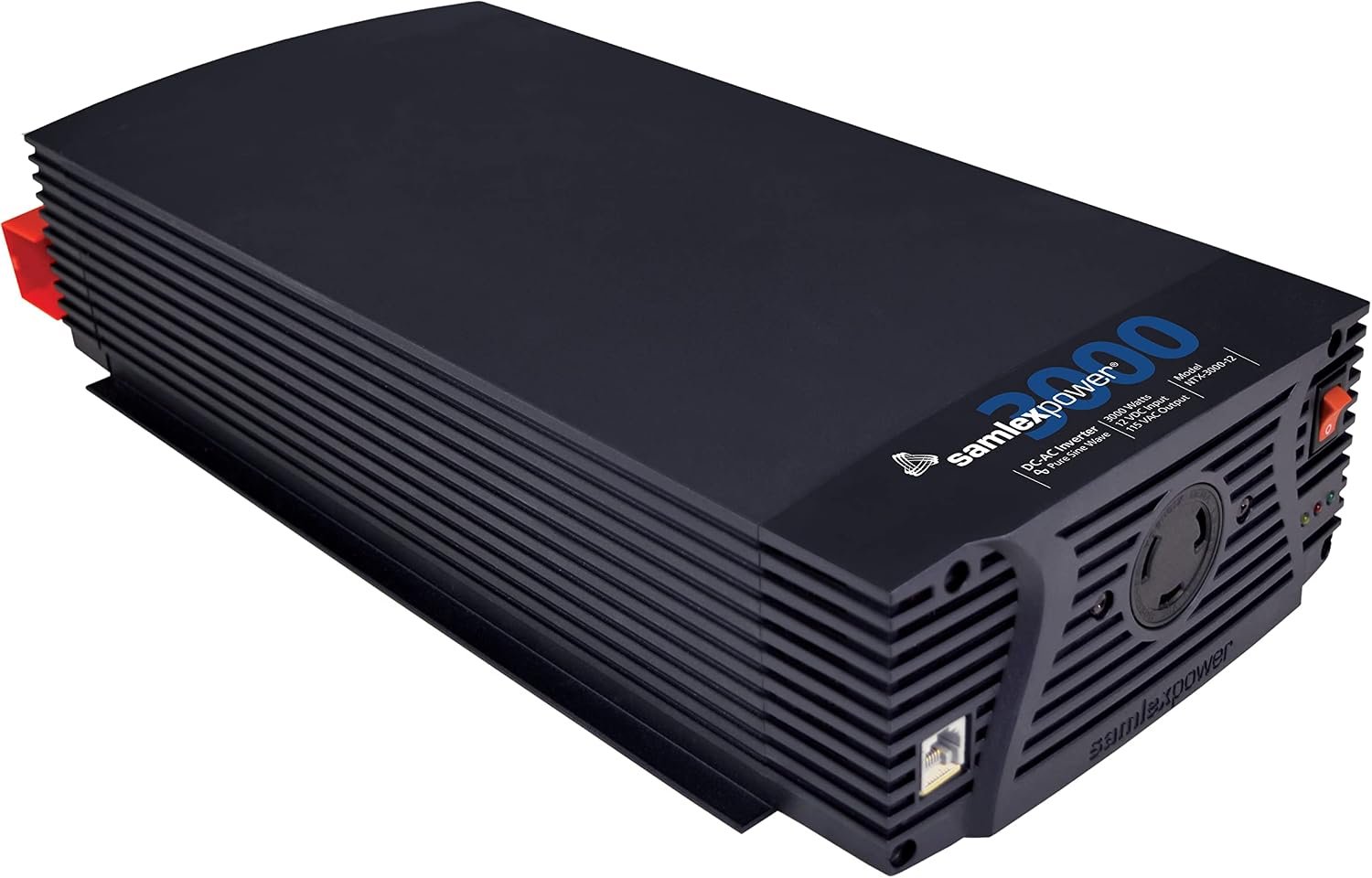 Samlex NTX-3000-12 Pure Sine Wave Inverter – 3000W 12V DC to 120V AC Converter with Digital Display and USB Port - Image 3
