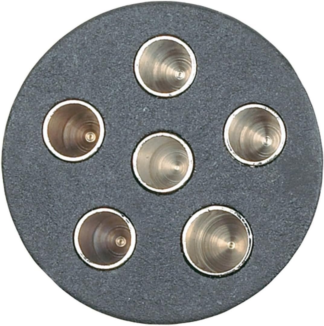 Hopkins 52007 Basic Wiring Kit – 6 Pole Round Trailer and Vehicle Connector Set with Die-Cast Zinc Construction - Image 2