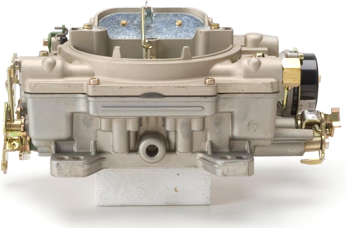 Edelbrock 1409 Marine 600 CFM Carburetor – Electric Choke Aluminum 4-Barrel with Zinc-Dichromate Marine Finish - Image 2