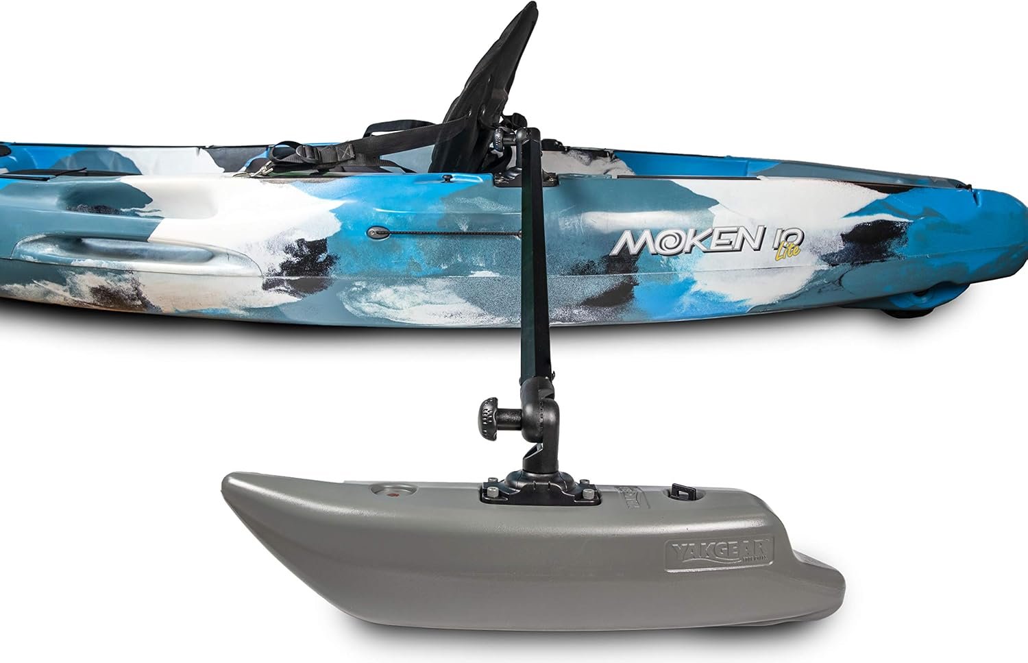 YakGear 10096 StandnCast Outriggers Gen II – Stabilizer System for Kayaks with Adjustable Float Arms and Enhanced Stability - Image 3