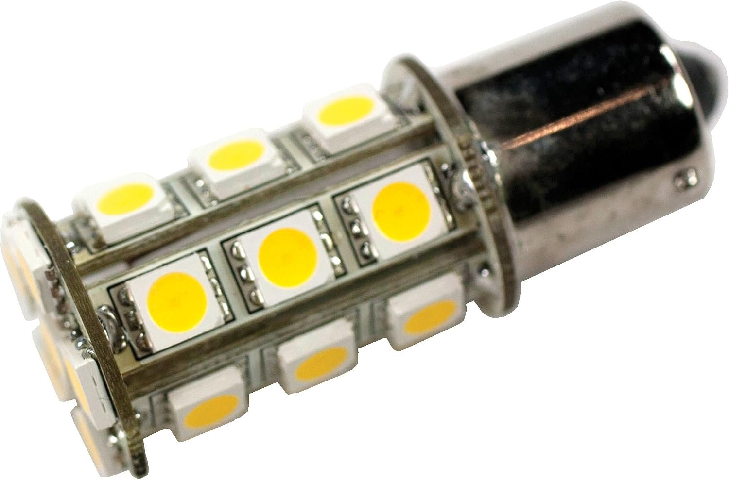 Arcon 50398 #1073 LED Replacement Bulb – 24 LED Bright White 12V Wedge Base RV Lighting