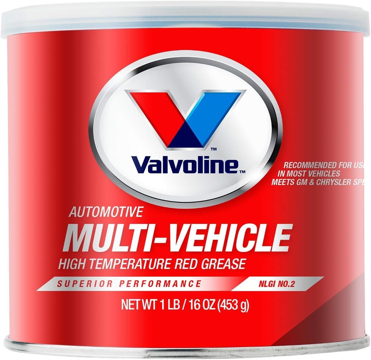 Valvoline 614 Wheel Bearing Grease – 1 lb Lithium Complex EP Grease for High-Temperature Wheel Bearings and Chassis Components