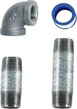Fill-Rite KITF25 Filter Installation Kit – Complete Mounting Hardware Package for F2510 and F2502 Fuel Filter Systems