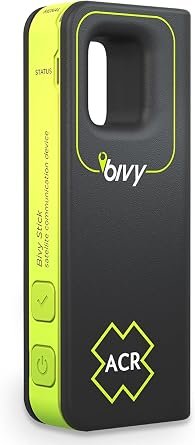 ACR Electronics 4601 Bivy Stick Satellite Communicator – Global Iridium Messaging Device with GPS Tracking and SOS