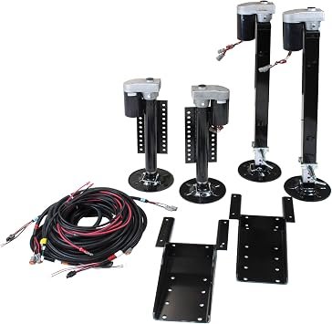 Lippert 358590 Ground Control 3.0 Automatic Leveling System – 6-Point Electric Stabilization for 5th Wheel RVs with Hall Effect Technology