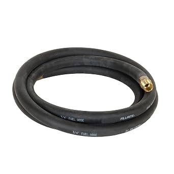 Fill-Rite FRH07512 Fuel Transfer Hose – 3/4in x 12ft Dispensing Hose for Gasoline, Diesel, and Kerosene Applications