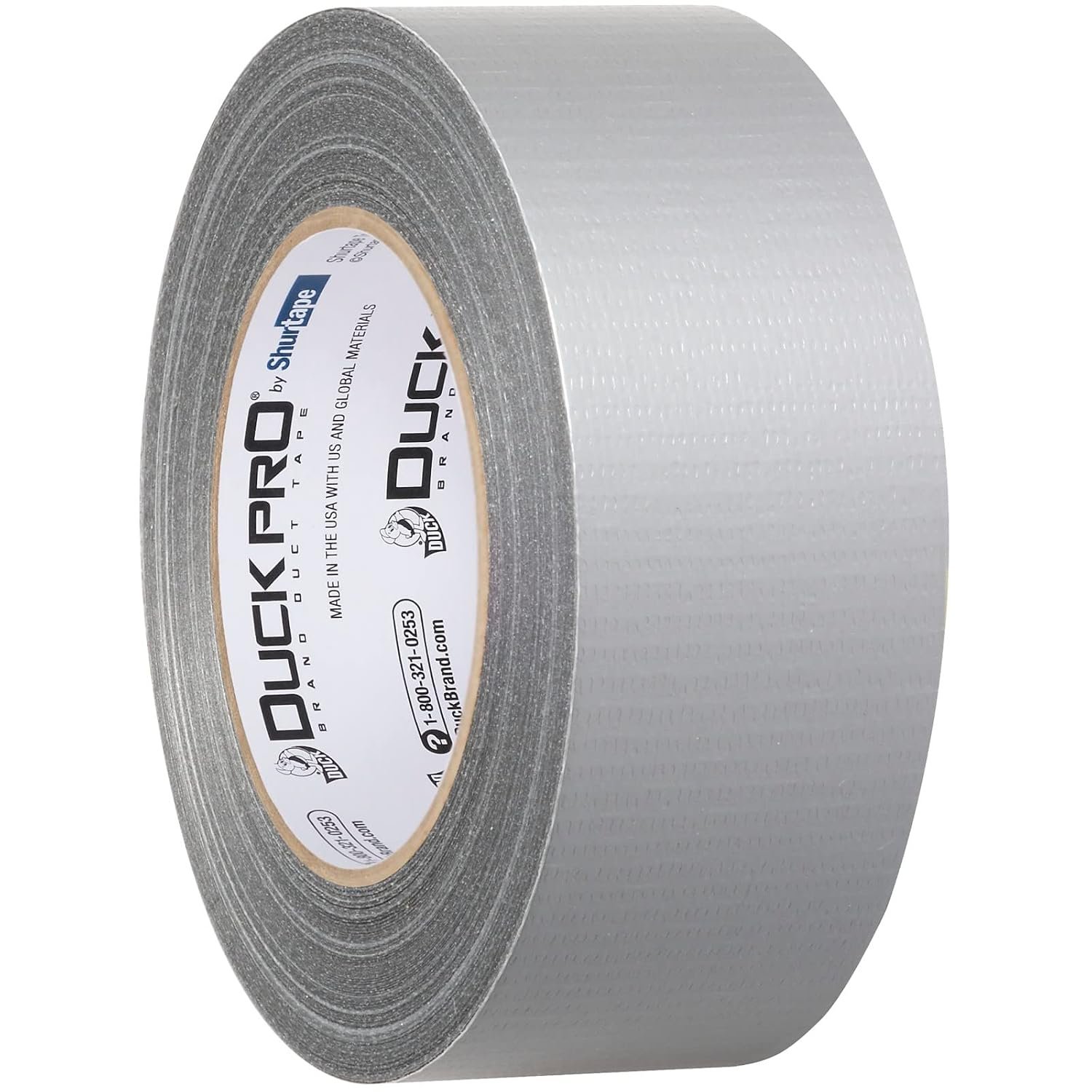 Shurtape PC 006 Silver Duct Tape – 48mm x 55m Utility Grade Poly-Coated Cloth Tape, 24 Roll Carton - Image 5