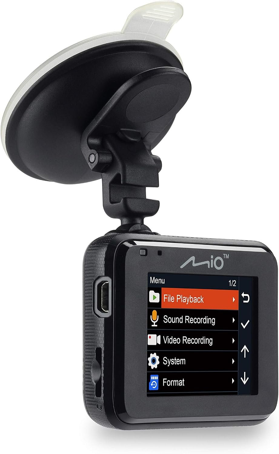 Mio MiVue C320 Mini 15N5300052 Car Security Dash Cam – Full HD Recording, G-Sensor Protection, and Compact Design - Image 2
