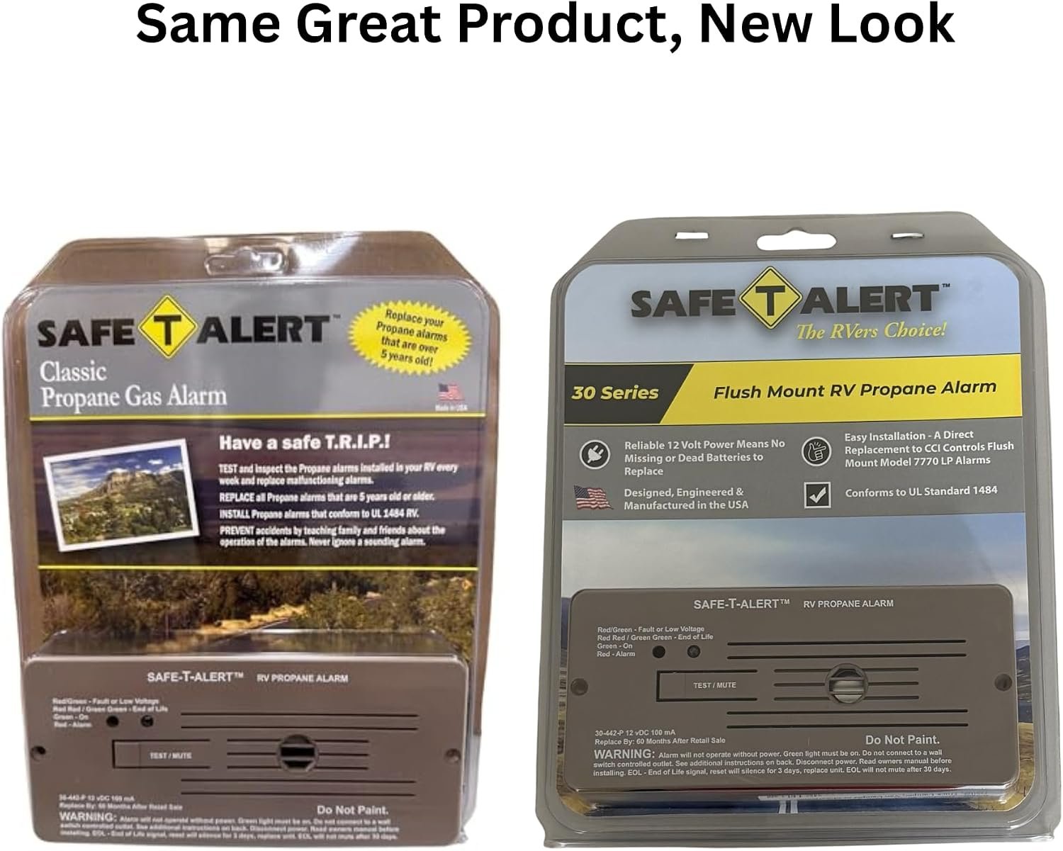 MTI Industries 30442PBR 12V Propane Detector – Flush Mount LP Gas Alarm with Brown Faceplate and Audible Alert - Image 3