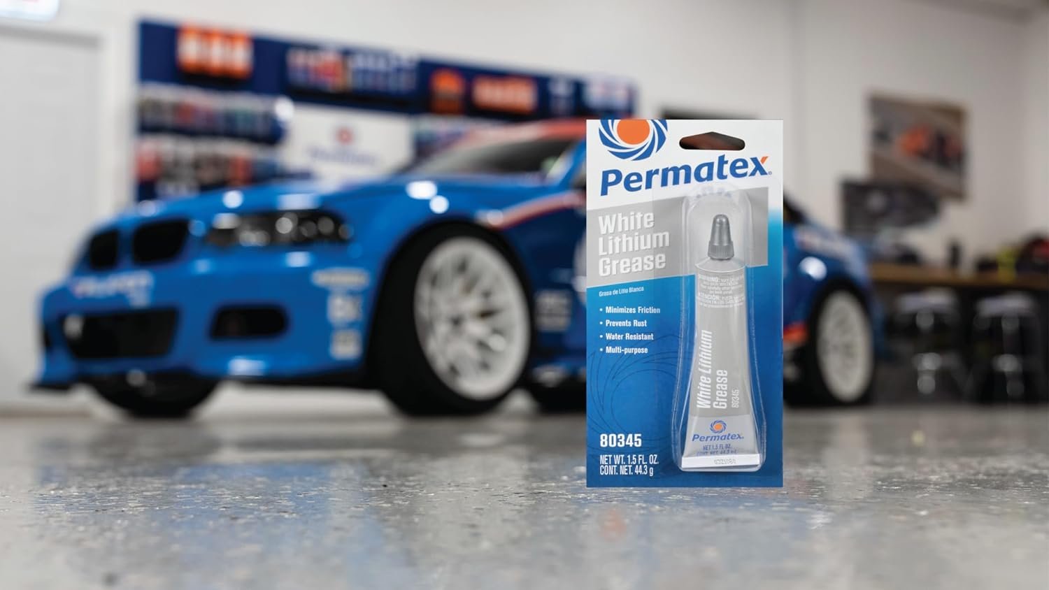 Permatex 80345 White Lithium Grease – Multi-Purpose Lubricant Tube for Hinges, Latches, Tracks and Metal Components - Image 4