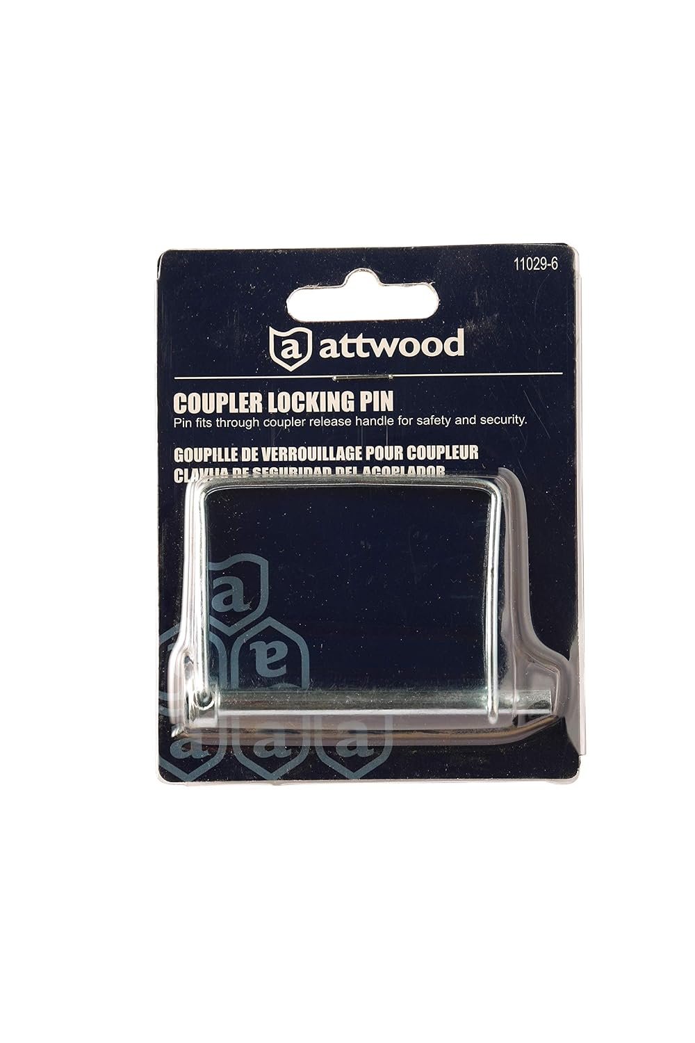 Attwood 110296 Coupler Locking Pin – Trailer Coupler Safety Retainer – Corrosion-Resistant Hitch Security Pin - Image 3