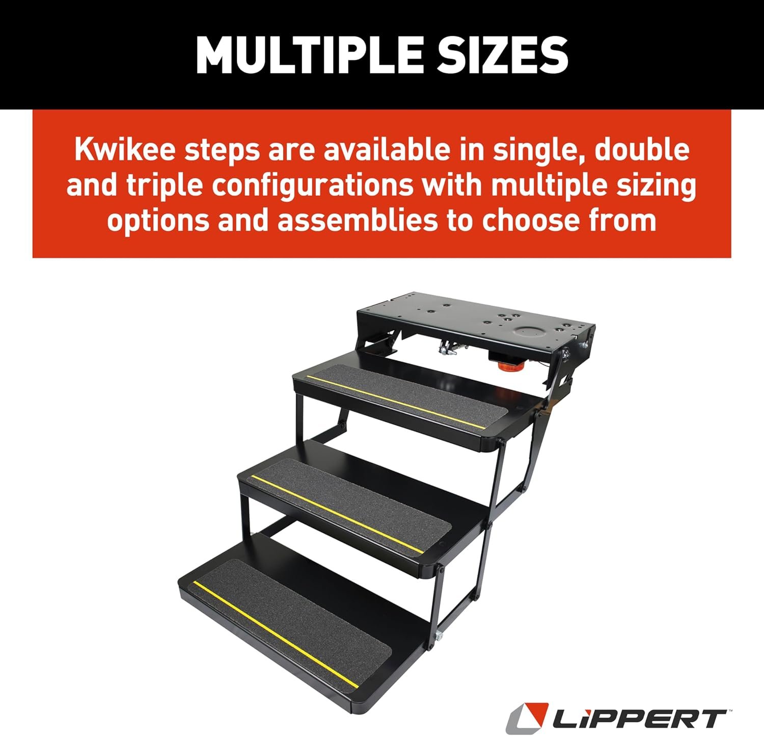 Lippert 369552 Kwikee 25 Series Electric RV Step – Automatic Entry Step Assembly for Motorhomes and RVs - Image 8