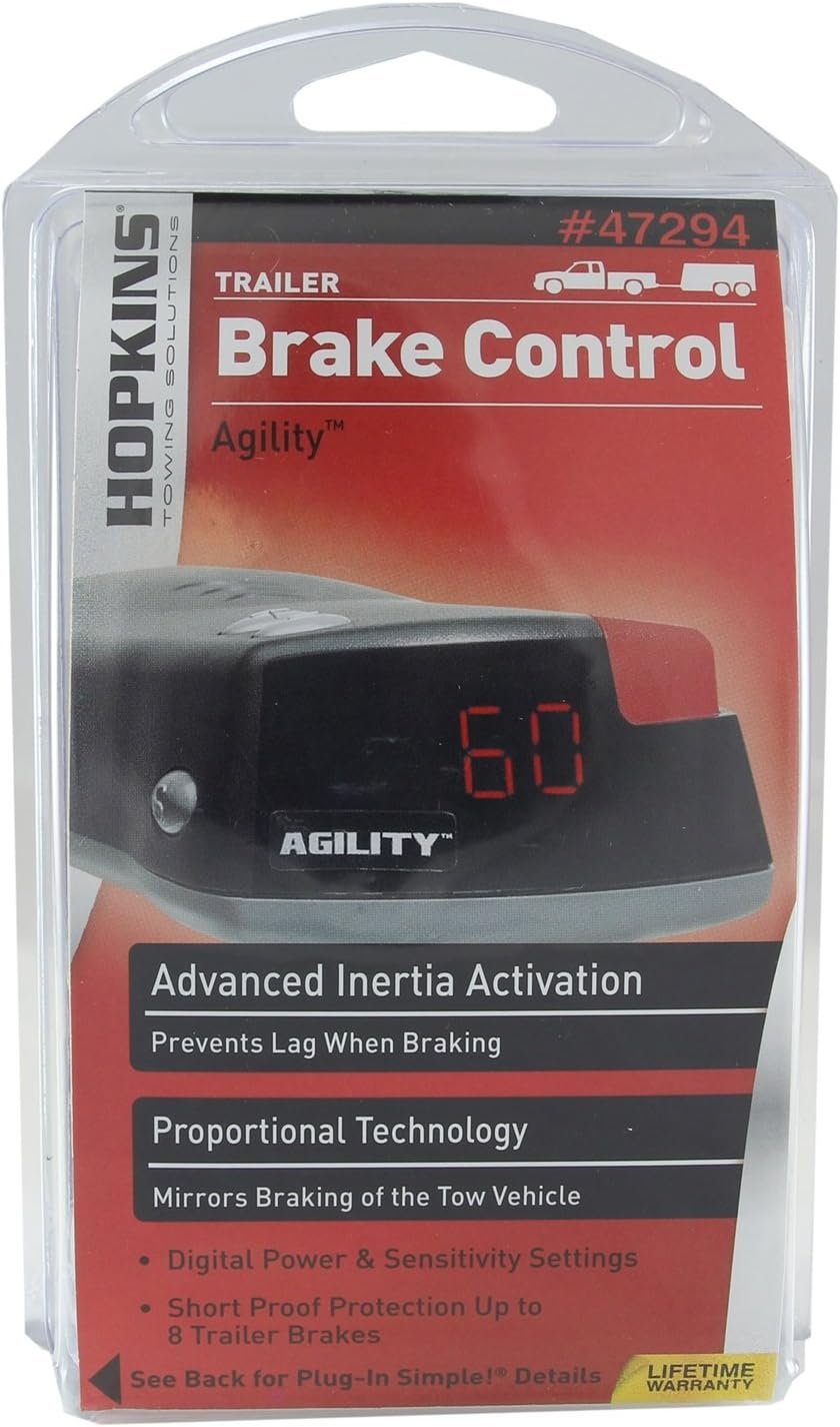 Hopkins 47294 Brake Controller – Electronic Trailer Brake Management System – Adjustable Towing Control - Image 9