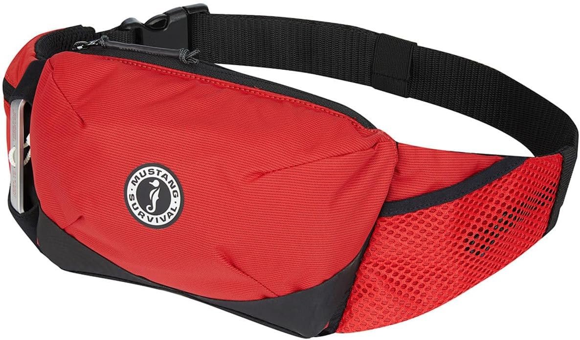 Mustang Survival MD3800191 Essentialist Inflatable Belt Pack – Admiral Gray, Manual Inflation, Universal Fit - Image 5