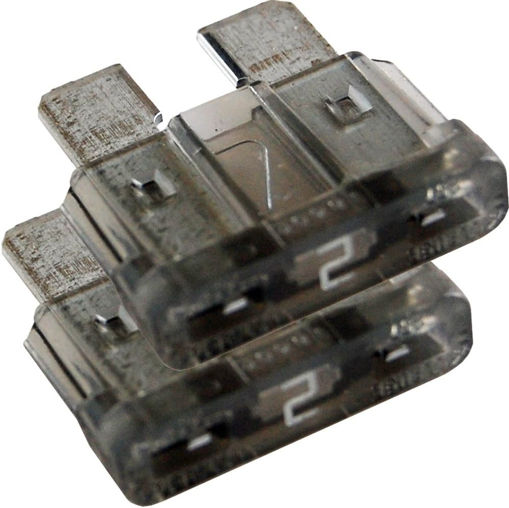 Blue Sea Systems 5236BSS ATO/ATC Fuse – 2 Amp Blade Fuse for Marine and Automotive Electronics