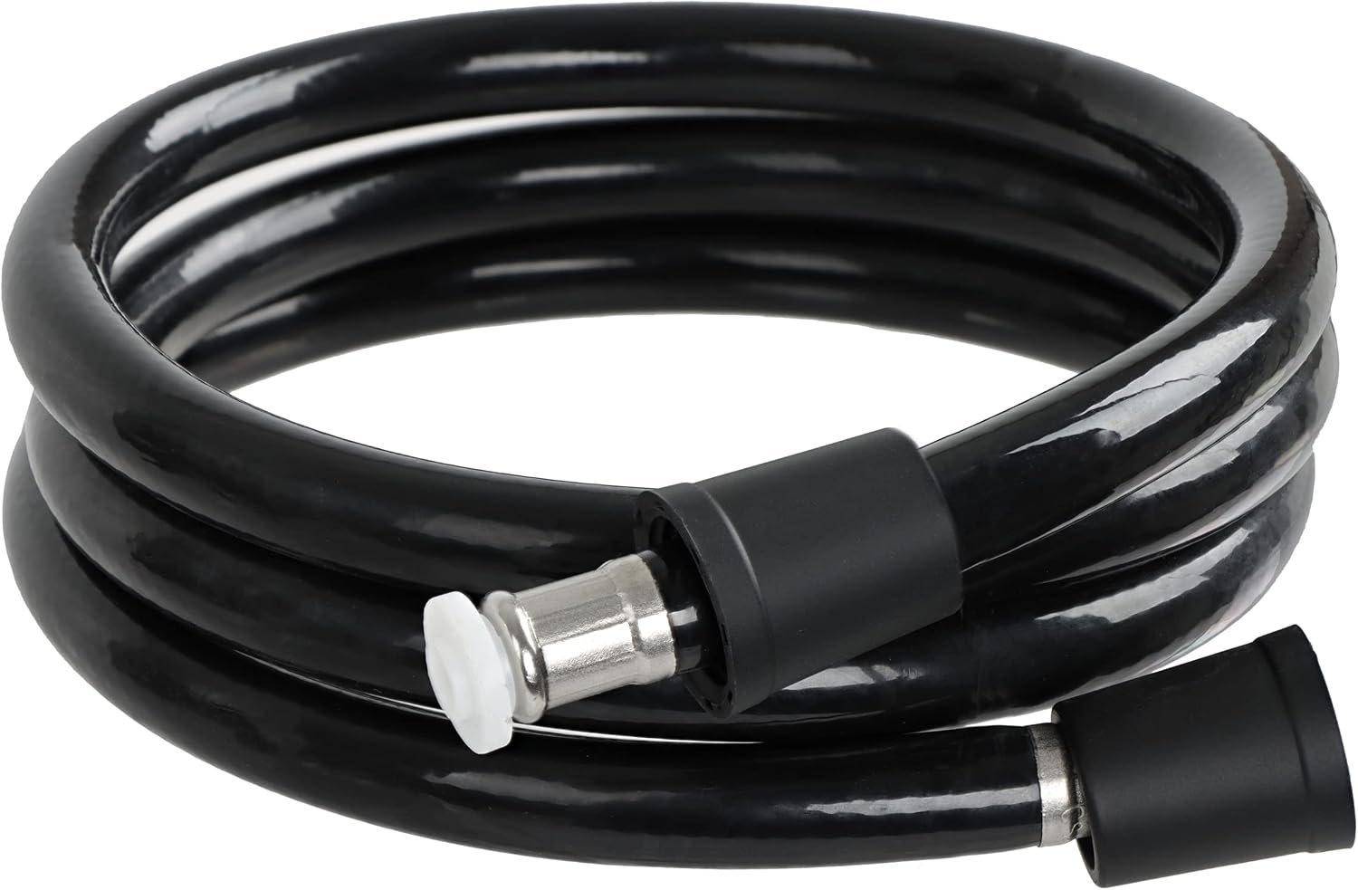 Empire Faucet RDUHS60BLK Shower Hose Kit – 60in Black Vinyl Hose with Bracket Included for 60 Series Ultra Shower Heads - Image 5