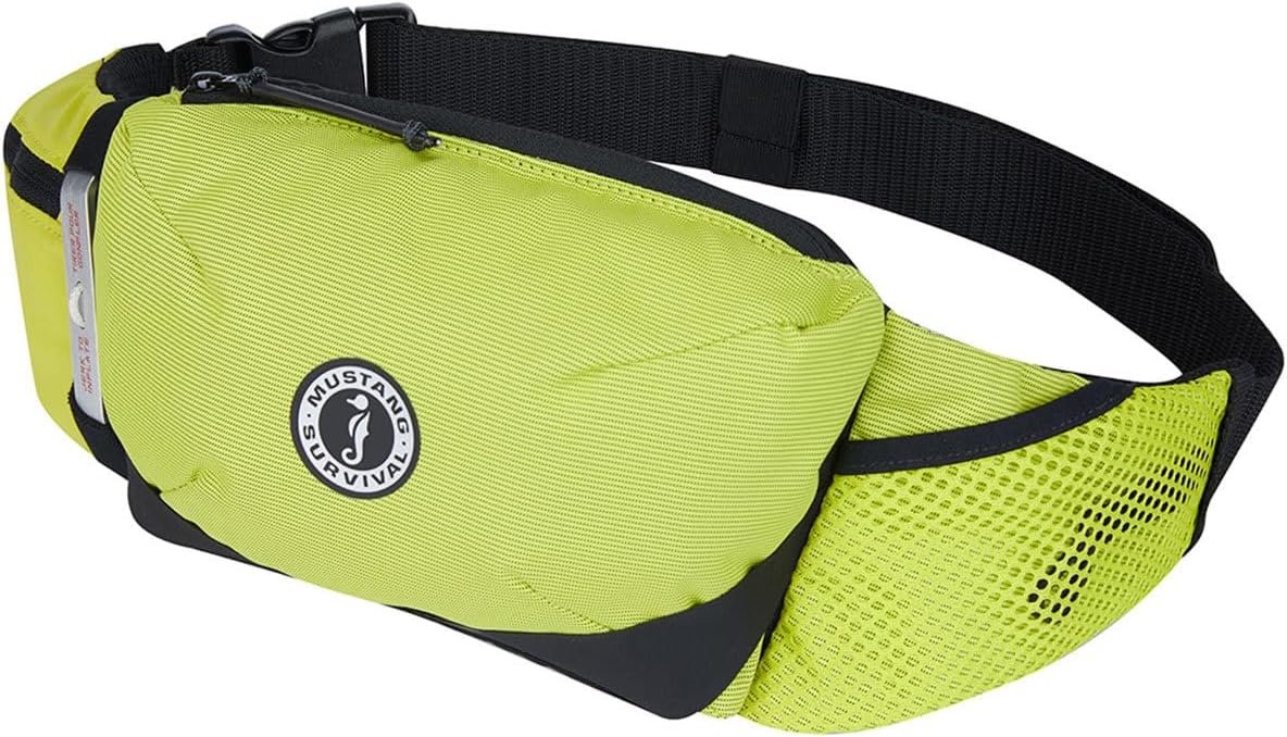 Mustang Survival MD3800191 Essentialist Inflatable Belt Pack – Admiral Gray, Manual Inflation, Universal Fit - Image 4