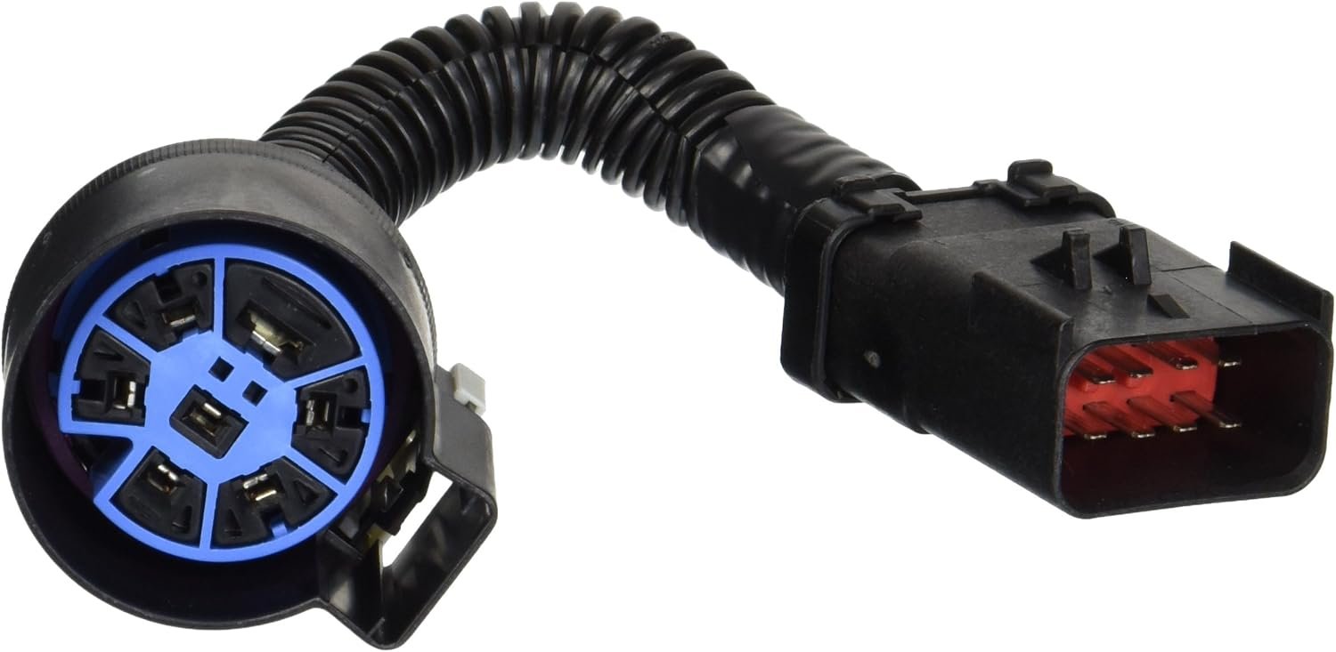 Pollak 11933P RV 7-Way Harness Adapter – Trailer Wiring Connector Adapter for RV and Tow Vehicle Applications - Image 2