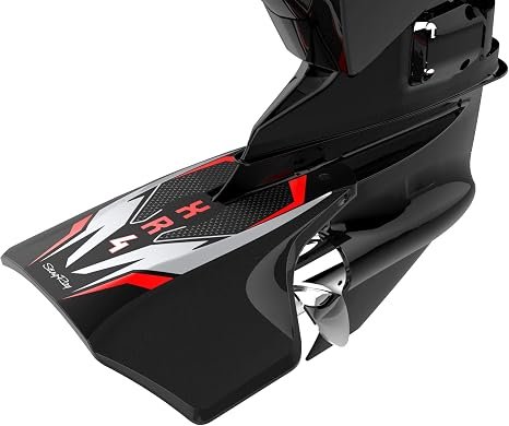 Savior Products SRXR41 StingRay XR4 Senior Hydrofoil – Black Lift-Enhancing Foil for 40-300HP Marine Engines