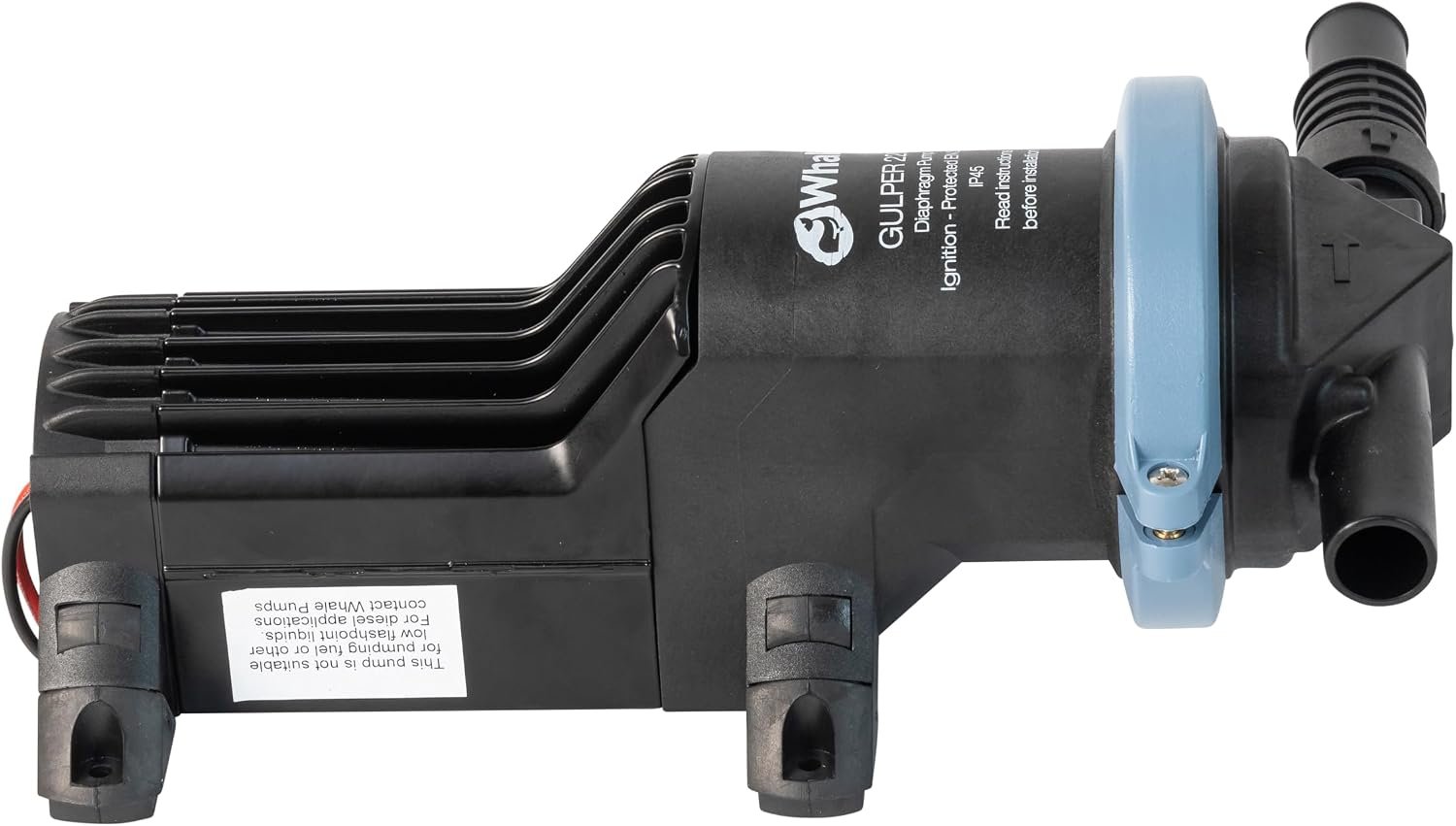 Whale BP1554 Gulper 220 Waste Pump – 24V Self-Priming Diaphragm Pump for Marine Grey Water Systems - Image 3