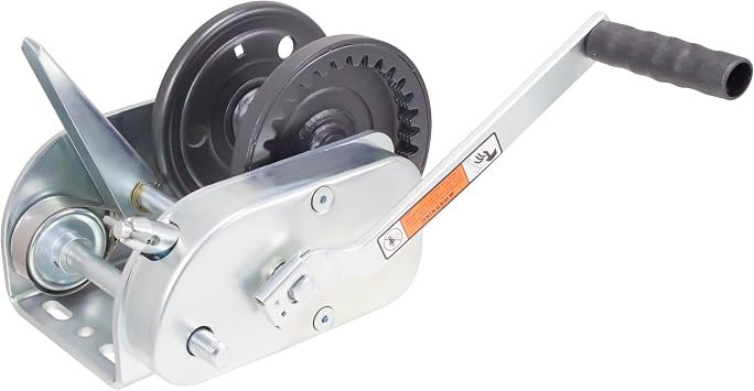 Dutton-Lainson DL3500B Pulling Winch – 3500 lb Capacity with 2-Speed Drive, Hand Brake and TUFFPLATE Finish