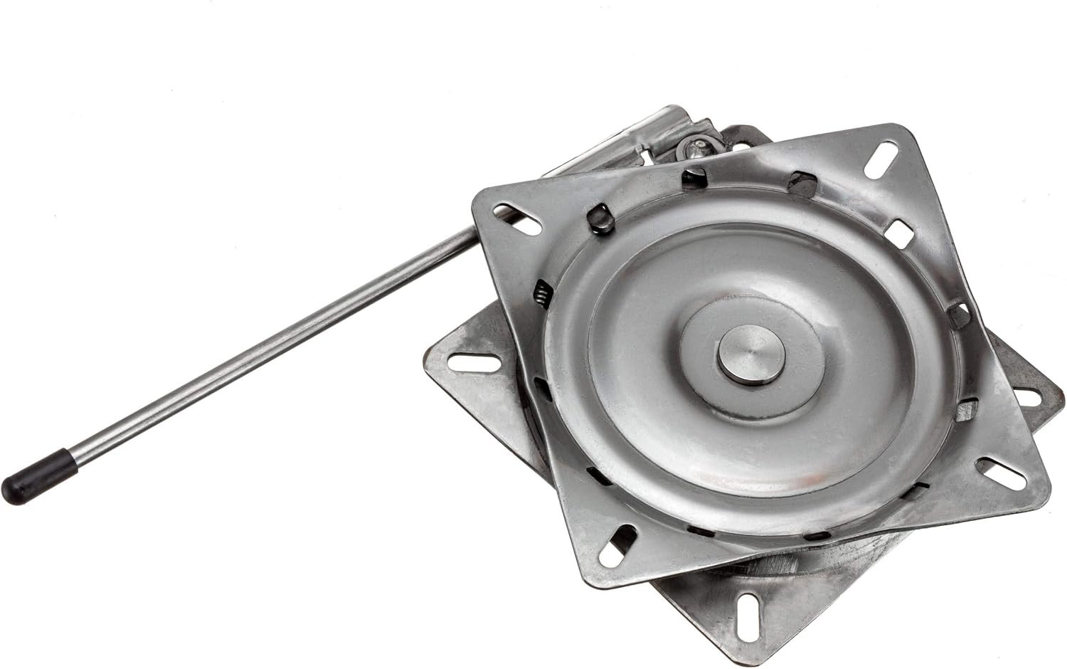 Garelick 75120 Locking Stainless Steel Seat Swivel – 360 Degree Marine Seat Base with Locking Rotation and Standard Mount Pattern - Image 3